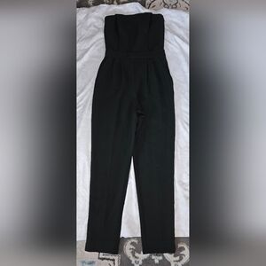 Strapless Jumpsuit Romper Trina Tuck size 0